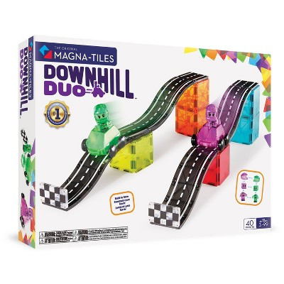 MAGNA-TILES Downhill Duo: Magnetic Building Sets for Creative Thinking & STEM Learning, 40 Pieces | Target
