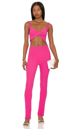 Kourtney Pant Set in Pink | Revolve Clothing (Global)