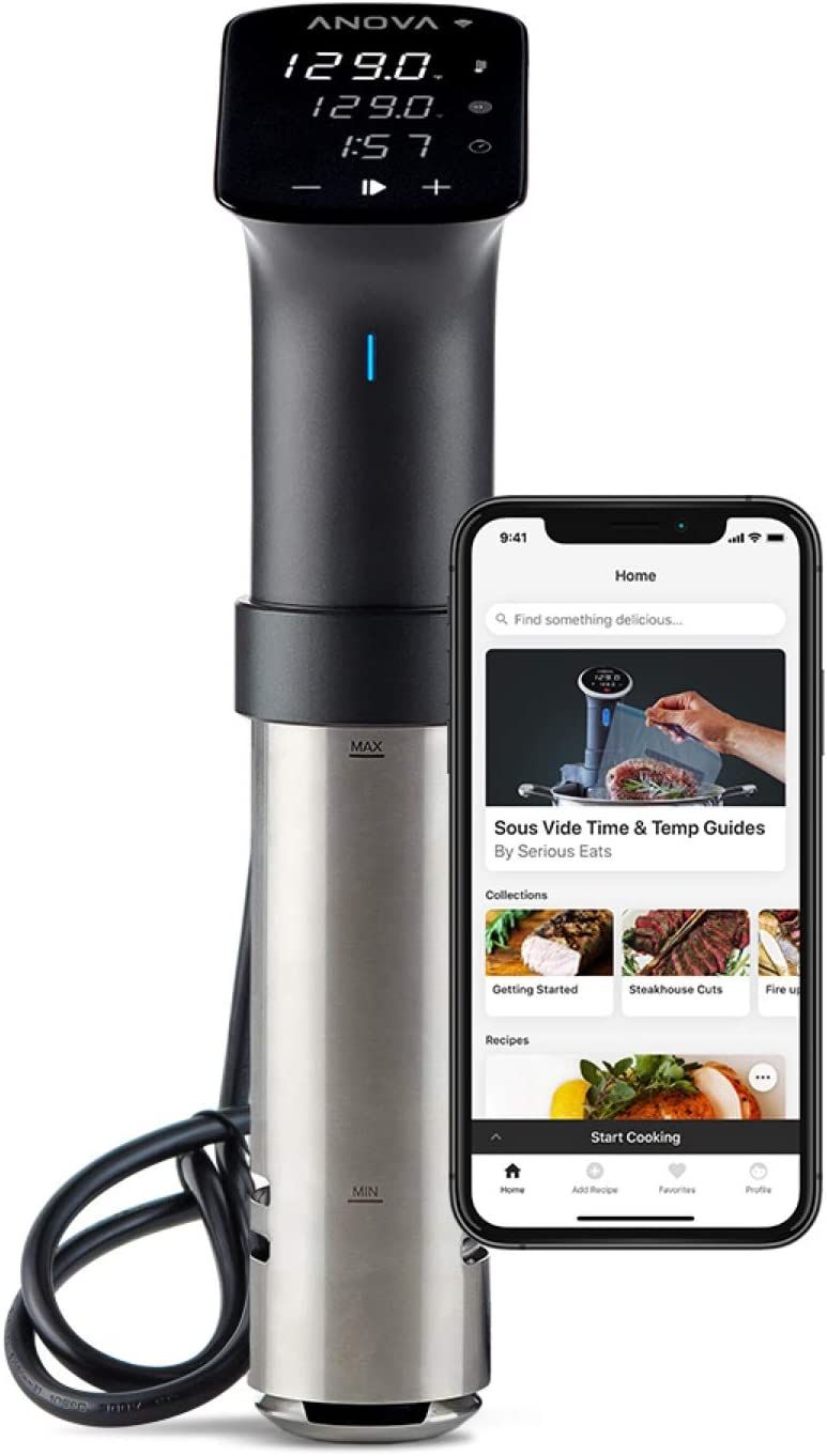 Anova Culinary | Sous Vide Precision Cooker Pro (WiFi) | 1200 Watts | All Metal | Anova App Inclu... | Amazon (US)