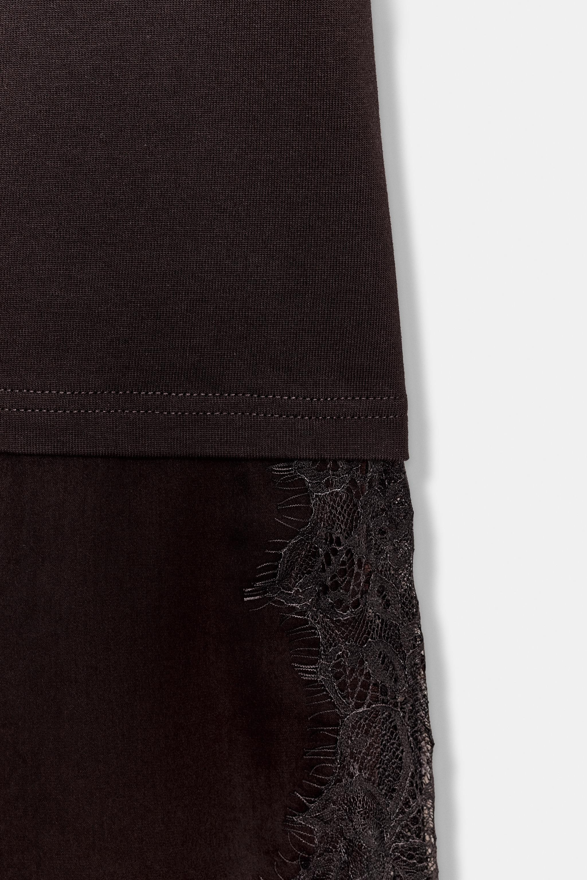 T-SHIRT DÉCHIRURES MANCHES COURTES | Zara US