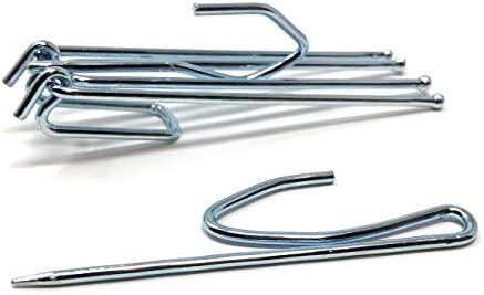 DMSE Curtain Pleater Hooks with Locks for Regular Traverse Rods 4 Prongs Pinch Clip End Pins Set ... | Amazon (US)