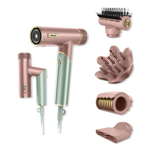 Shark Beauty SpeedStyle Pro FLEX Hair Dryer System in Strawberry Matcha | Ulta