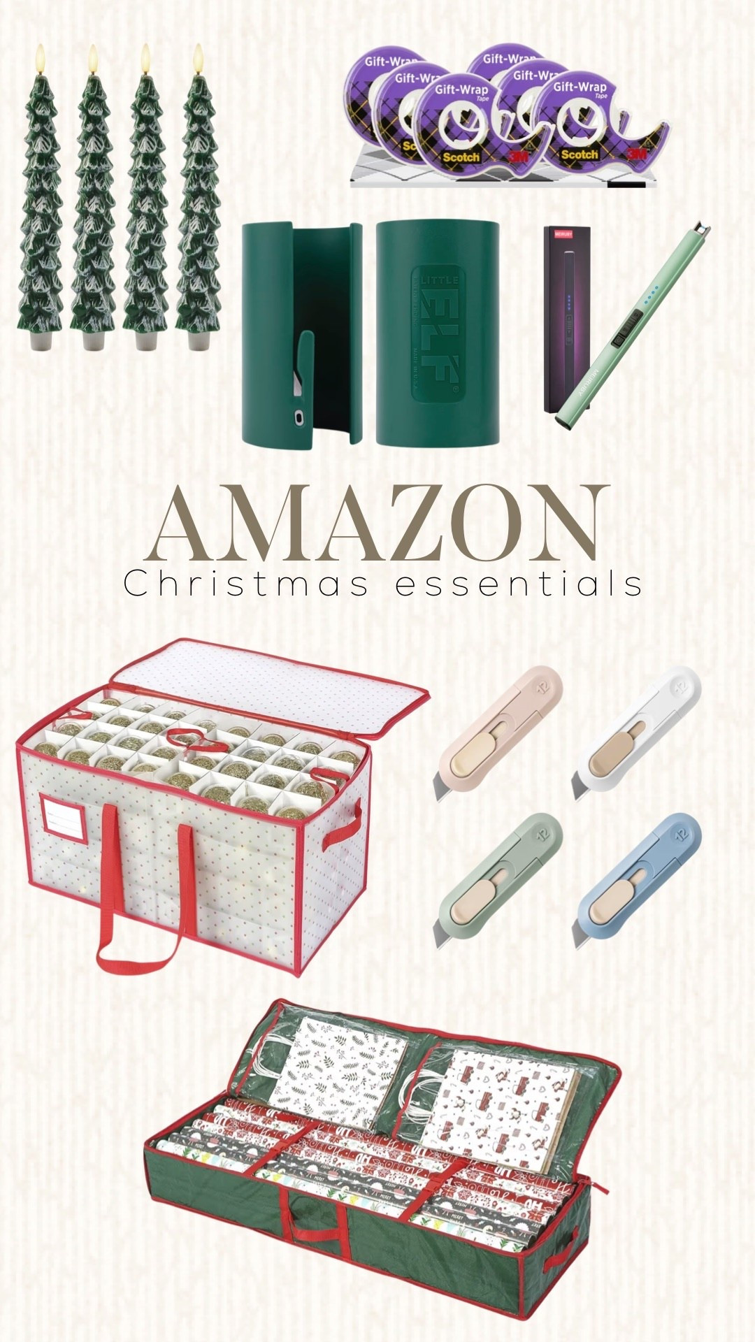 Christmas essentials 🎄These items are so helpful during Christmas time! 


#LTKGiftGuide #LTKHoliday #LTKSeasonal