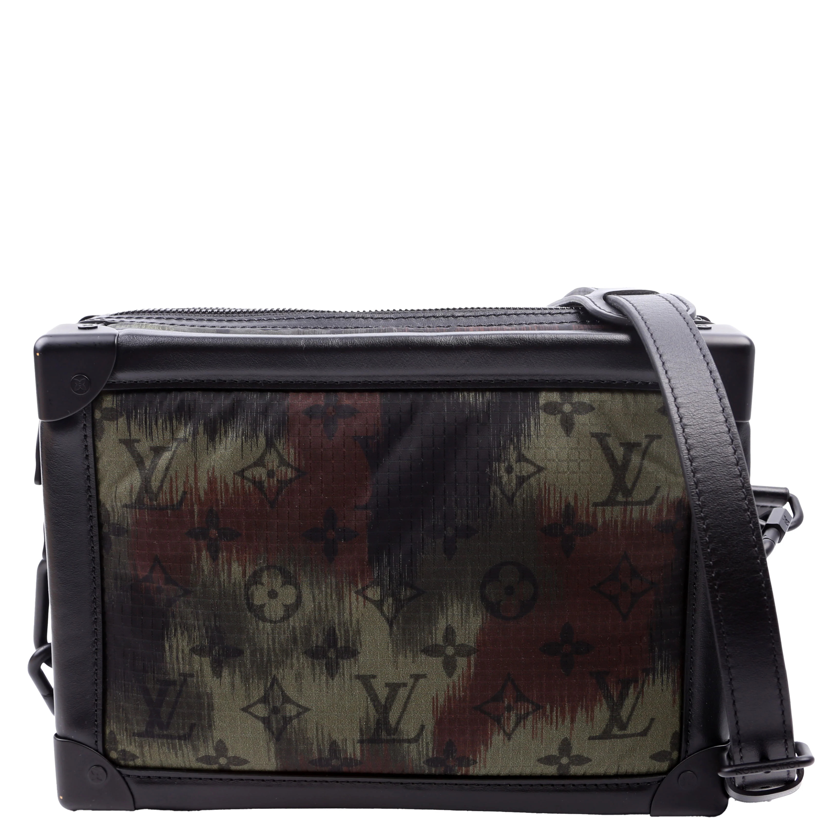 Soft Trunk Nylon Camouflage Monogram Green/Black | Keeks Designer Handbags