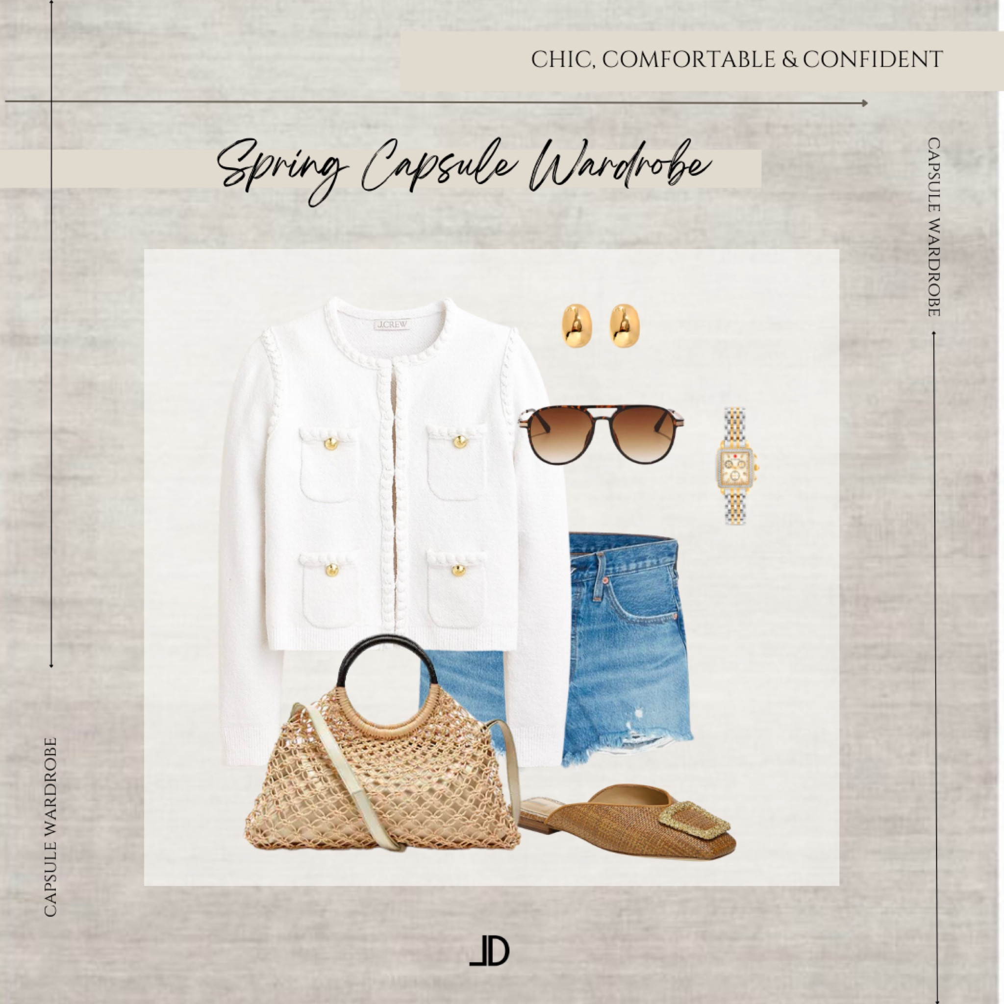 ✨Favorite for inspo later and join @lindseydenverlife for style tips & education for the modern woman.  


A modern woman should use a spring capsule wardrobe because it is a sustainable and practical approach to fashion that involves creating a collection of essential and versatile clothing items that can be mixed and matched to create a variety of outfits. This approach not only saves time and money by simplifying the decision-making process but also reduces the environmental impact of fast fashion by encouraging fewer purchases and more intentional choices. Additionally, a well-curated capsule wardrobe promotes a minimalist and timeless aesthetic that can help boost confidence and simplify daily life.

🥂Remember, always wear what makes you feel confident and comfortable while still being yourself.



Minimalism
Essential pieces
Timeless classics
Neutral colors
Versatility
Quality over quantity
Simple style
Wardrobe staples
Basic pieces
Sustainable fashion
Mix and match
Seasonless clothing
Classic cuts
Effortless dressing
High-quality materials
Comfortable clothes
Statement accessories
Tailored pieces
Chic simplicity
Modern classics
Key items
Capsule collection
Dress up or down
Versatile footwear
Investment pieces
Coordinated color scheme
Personal style
Timeless elegance
Streamlined wardrobe
Closet essentials.

Follow my shop @Lindseydenverlife on the @shop.LTK app to shop this post and get my exclusive app-only content!

#liketkit 
@shop.ltk
https://liketk.it/464Nj

Follow my shop @Lindseydenverlife on the @shop.LTK app to shop this post and get my exclusive app-only content!

#liketkit #LTKunder50 #LTKstyletip #LTKworkwear
@shop.ltk
https://liketk.it/466jX