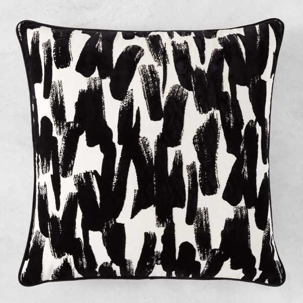 Allumette Pillow 26" - Black | Z Gallerie
