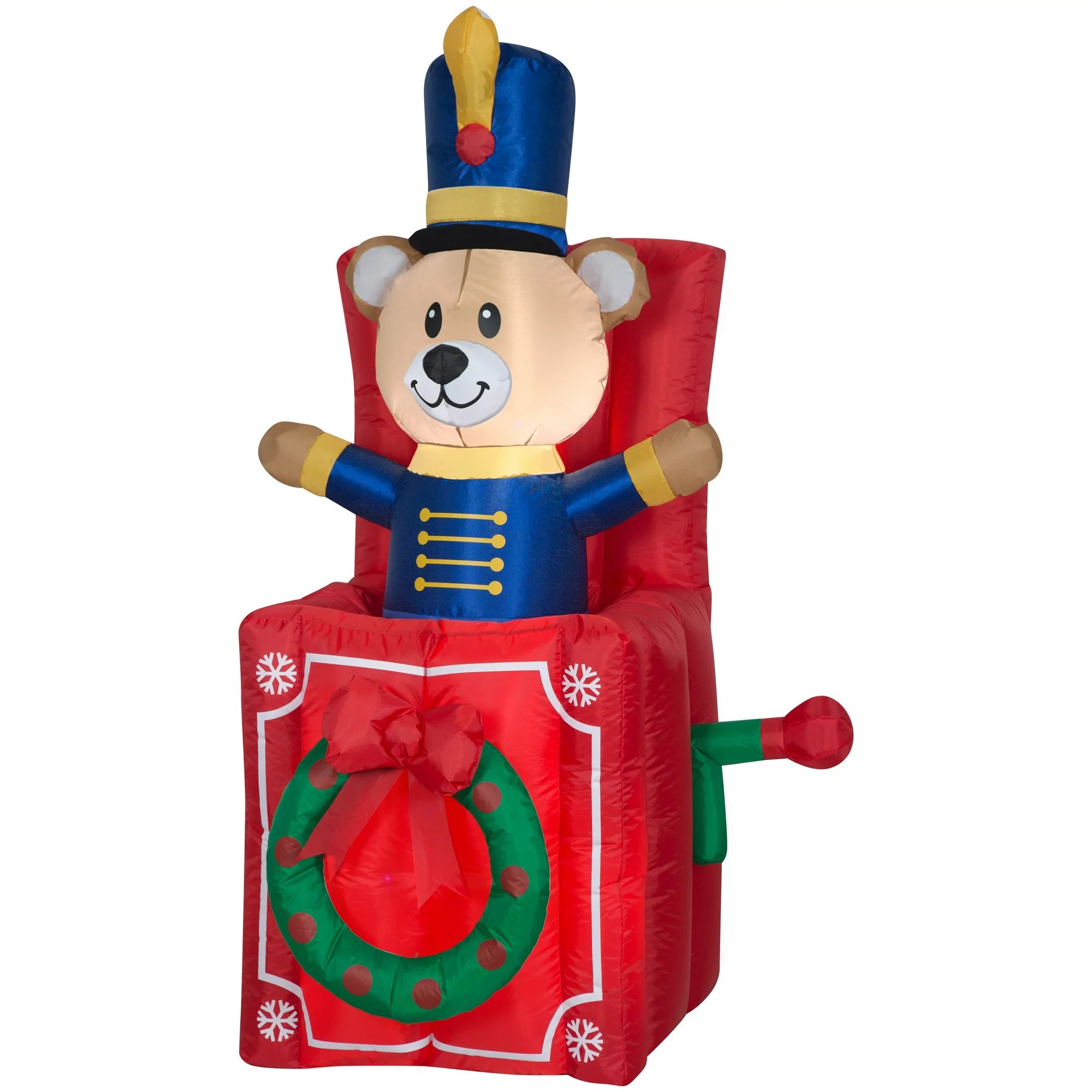 Holiday Time Yard Inflatables Animated Pop-Up Bear, 5 ft | Walmart (US)