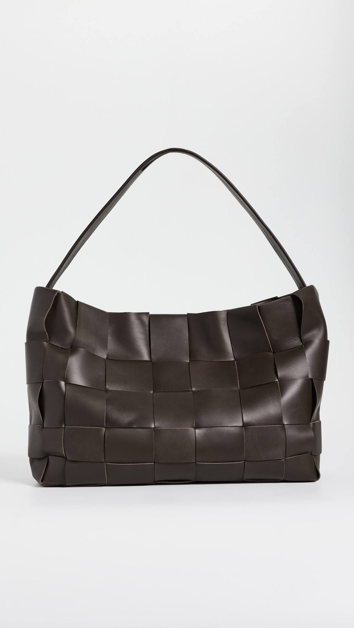 St. Agni Large Woven Tote Chocolate One Size | Shopbop
