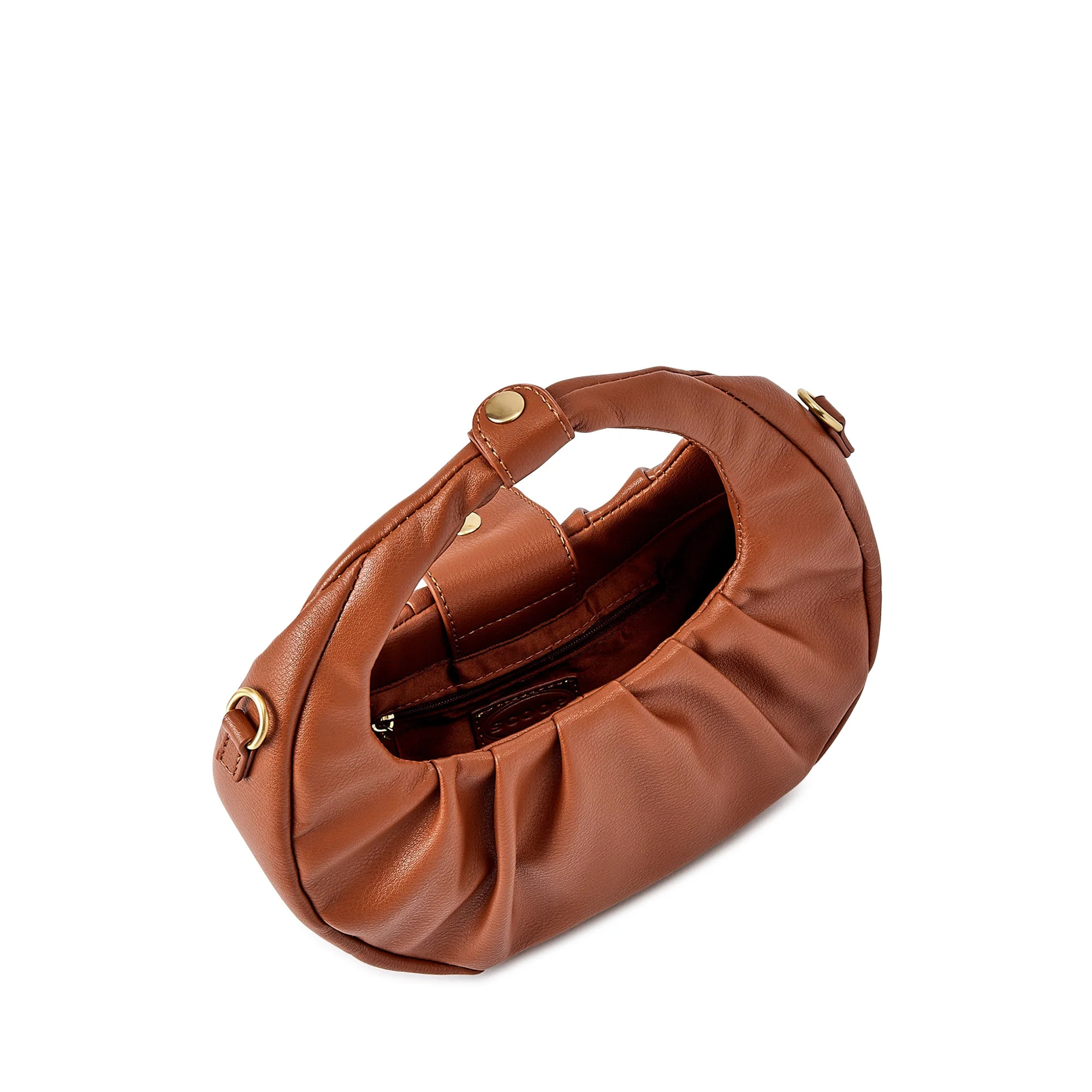 Scoop Women's Crescent Crossbody Bag Cognac | Walmart (US)