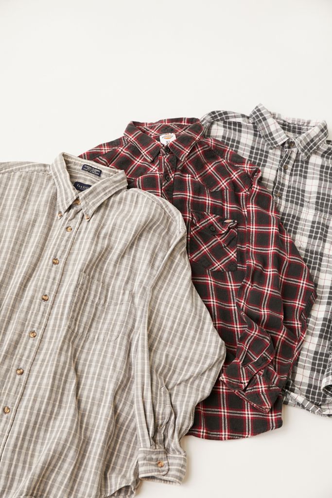 Urban Renewal Recycled Oversized Flannel Shirt | Urban Outfitters (US and RoW)