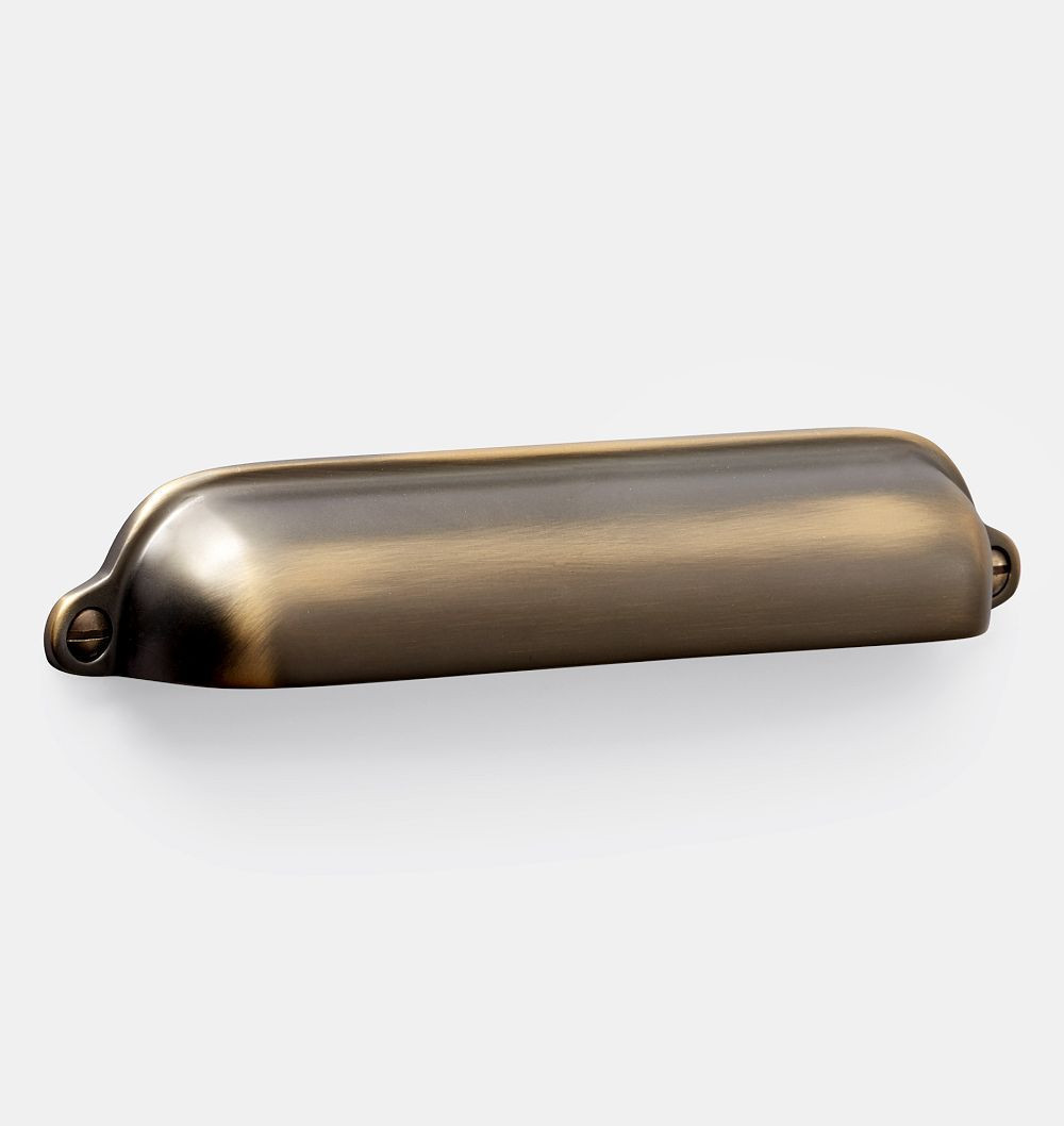 Vernon Bin Pull, 6"" - Burnished Antique | Rejuvenation