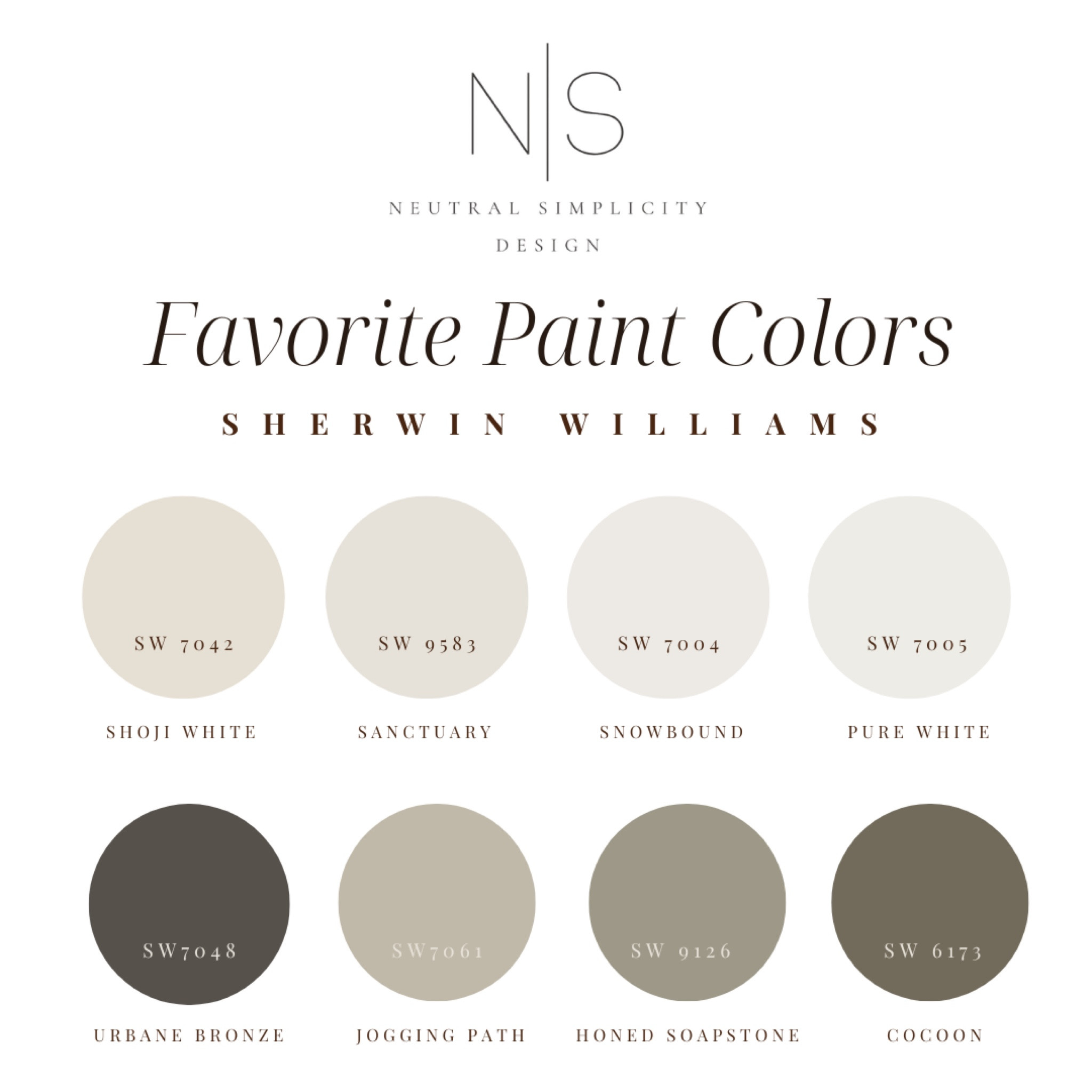 Neutral Simplicity
Favorite white paint colors
Subtle neutral paint colors
Neutral moody paint colors
Sherwin William 

#LTKhome #LTKstyletip
