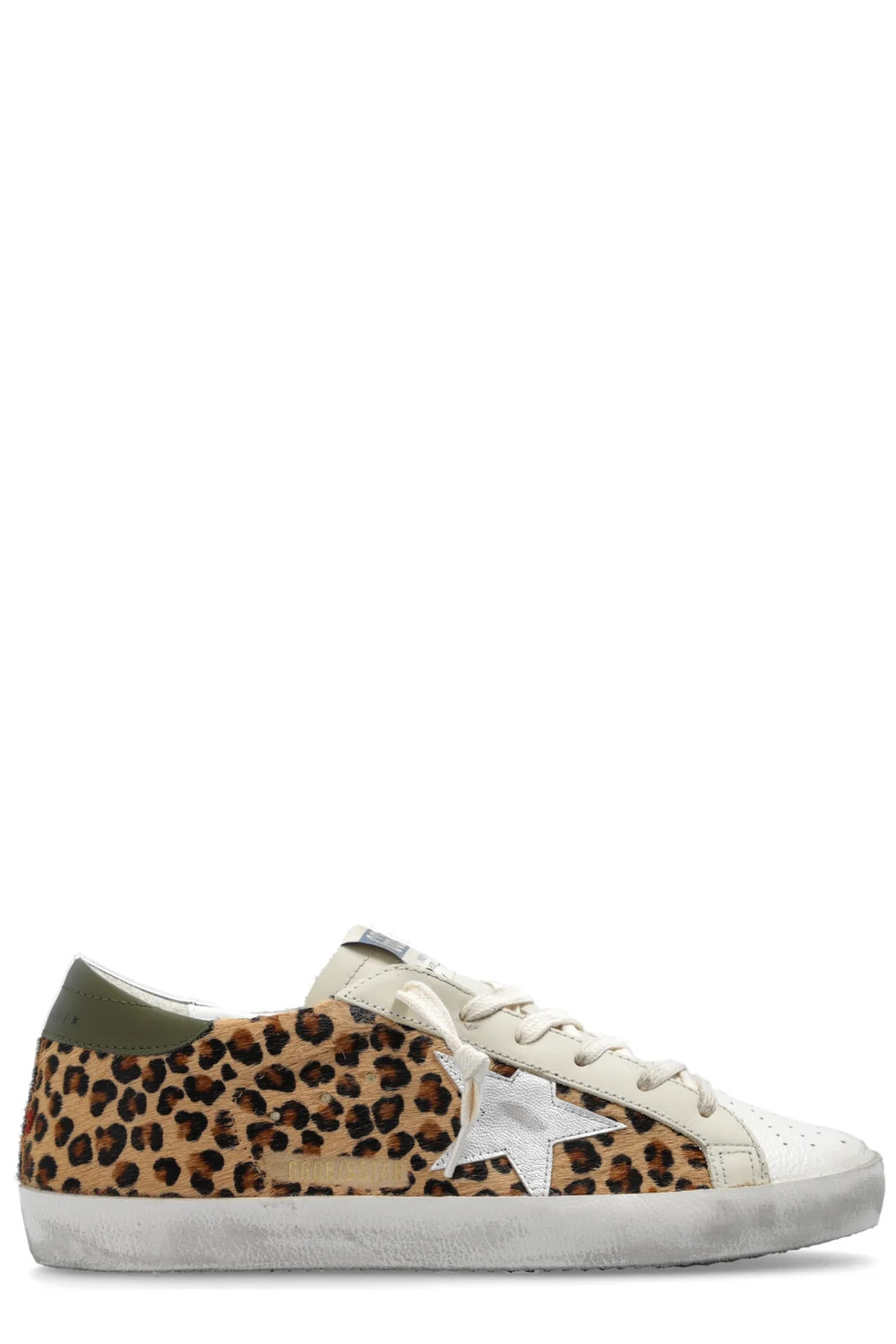 Golden Goose Deluxe Brand Leopard Printed Sneakers | Cettire Global