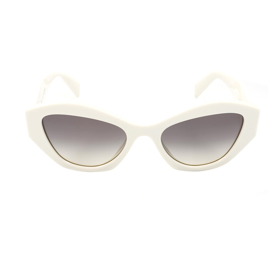 Prada Gray Gradient Irregular Ladies Sunglasses PR 07YS 142130 53 | Jomashop.com & JomaDeals.com