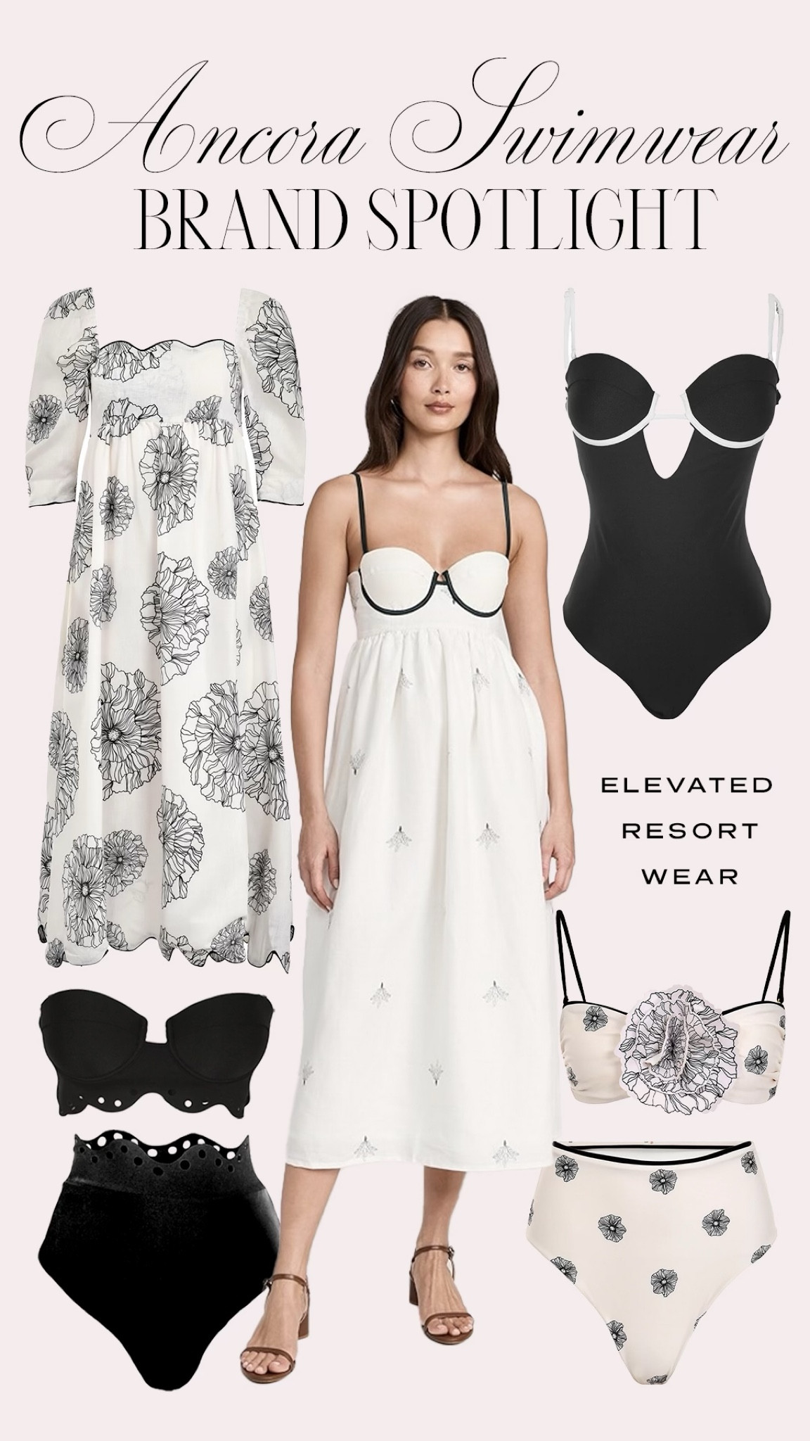 Ancora Swimwear has the most unique and chic pieces right now. Perfect for summer!