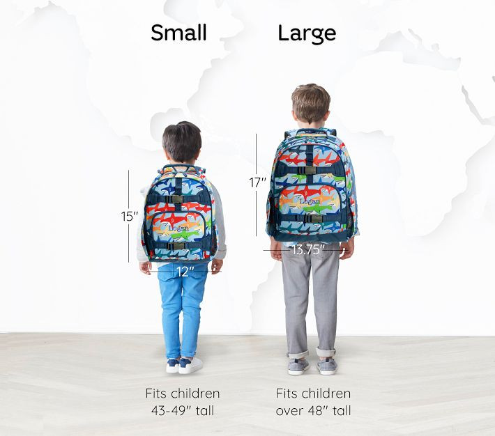 Mackenzie Multi Sharks Backpacks | Pottery Barn Kids