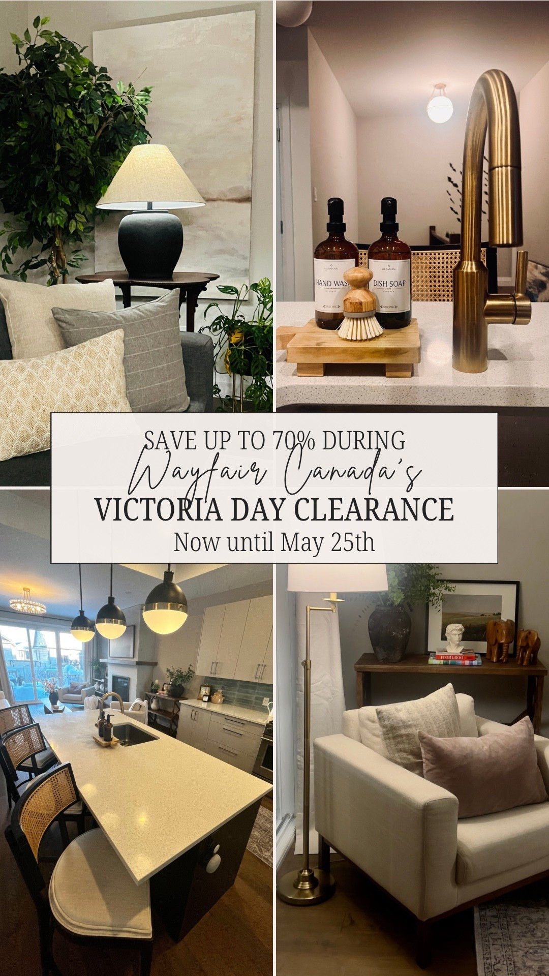 Save up to 70% @wayfaircanada’s Victoria Day Clearance event happening now until May 25th.

#wayfaircahome #wayfaircapartner @wayfaircanada
#ltkxwayday
#ltkvideo
#ltkwatch

#LTKcanada #LTKsale #LTKhome