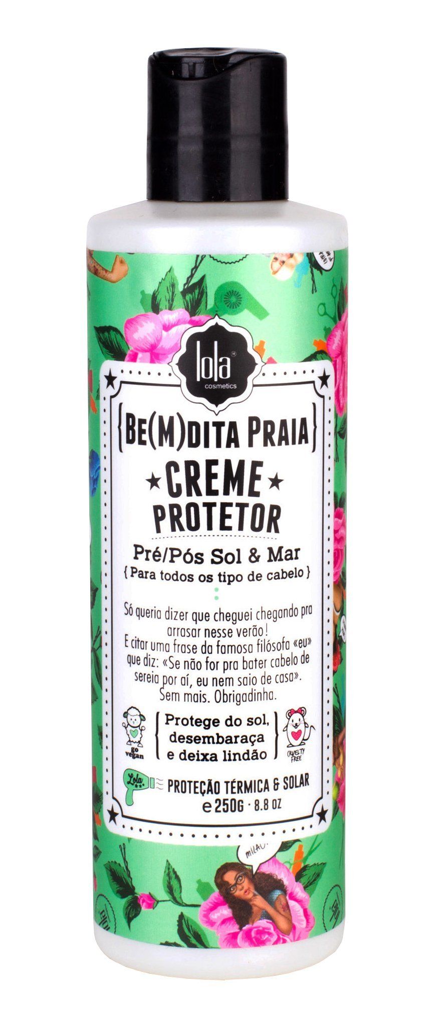 Bem dita Praia, Creme protetor, Lola Cosmetics 250g Lola | Amazon (BR)