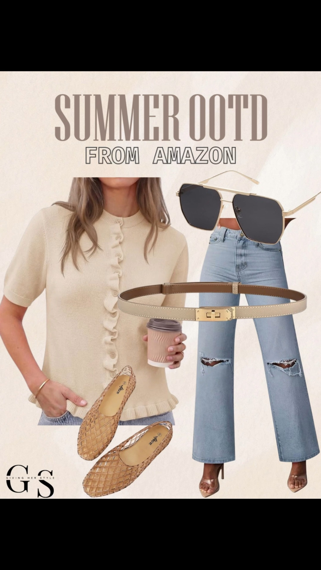 Date night outfit from Amazon 
Date night ootd, summer outfit, spring outfit, resort wear, beach outfit, amazon outfit, summer style, sandals, gold jewelry, denim, summer jeans

#LTKootd #LTKmomlife #LTKTravel