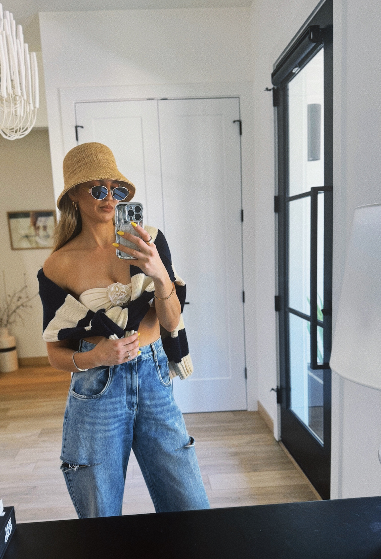 Wearing a sm on the swim top but DEF should have ordered a m or lg. runs small for bigger chested girls 

#LTKtravel #LTKstyletip #LTKswim