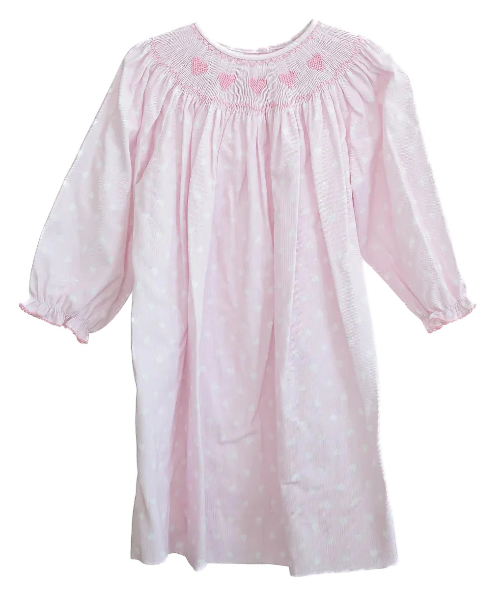 Ruth and Ralph Pink Hearts Helen Dress | JoJo Mommy