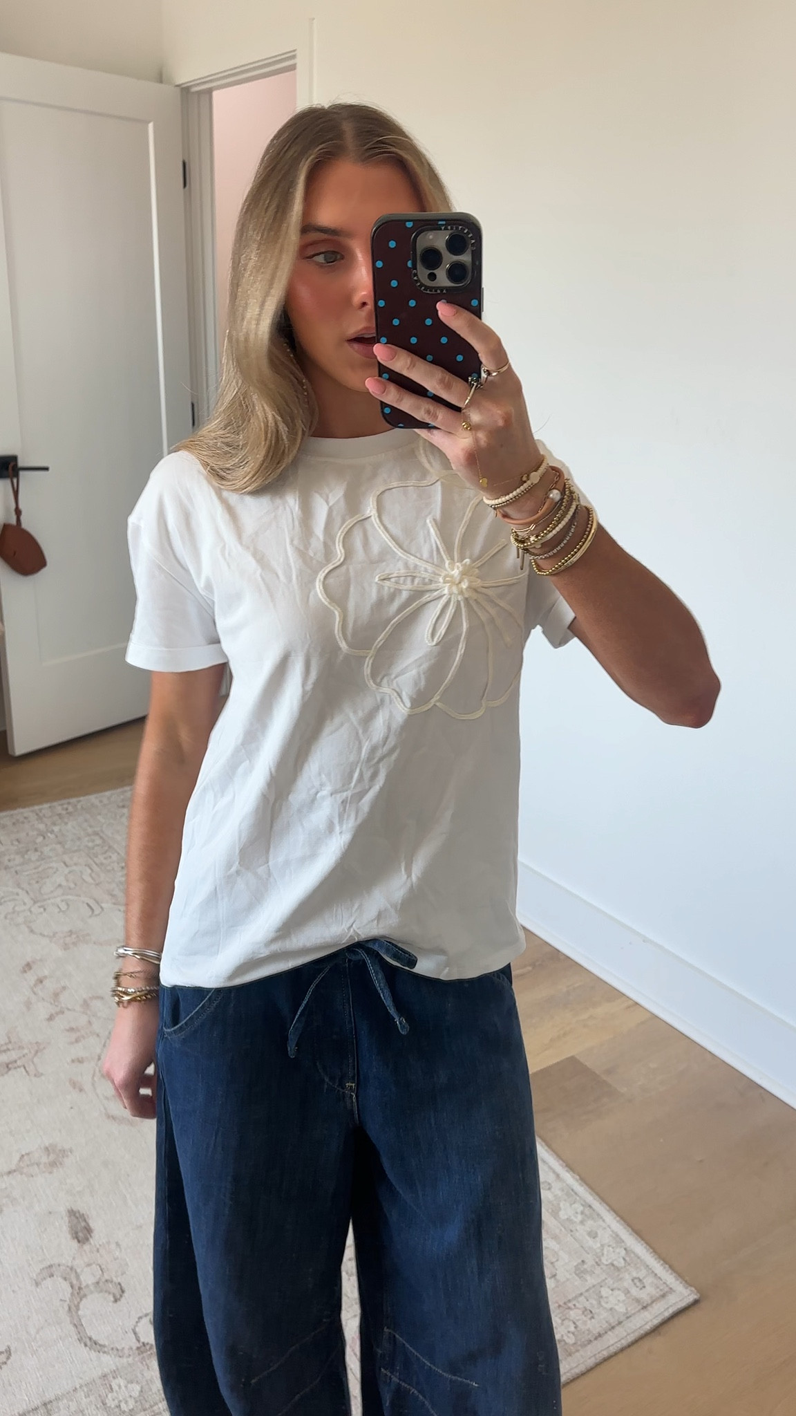 Amazon women's Floral Embroidered Tops Cotton Crew Neck Short Sleeve Shirts Loose Fit Blouses Casual Summer Y2K Tee

#LTKootd #LTKSeasonal #LTKSaleAlert