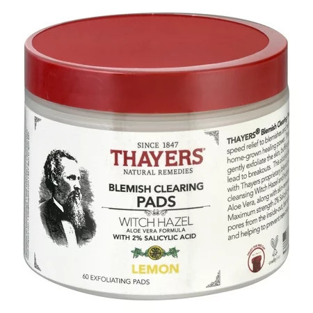 Thayers - Pads Blemish Lemon - 1 Each-60 CT | Walmart (US)
