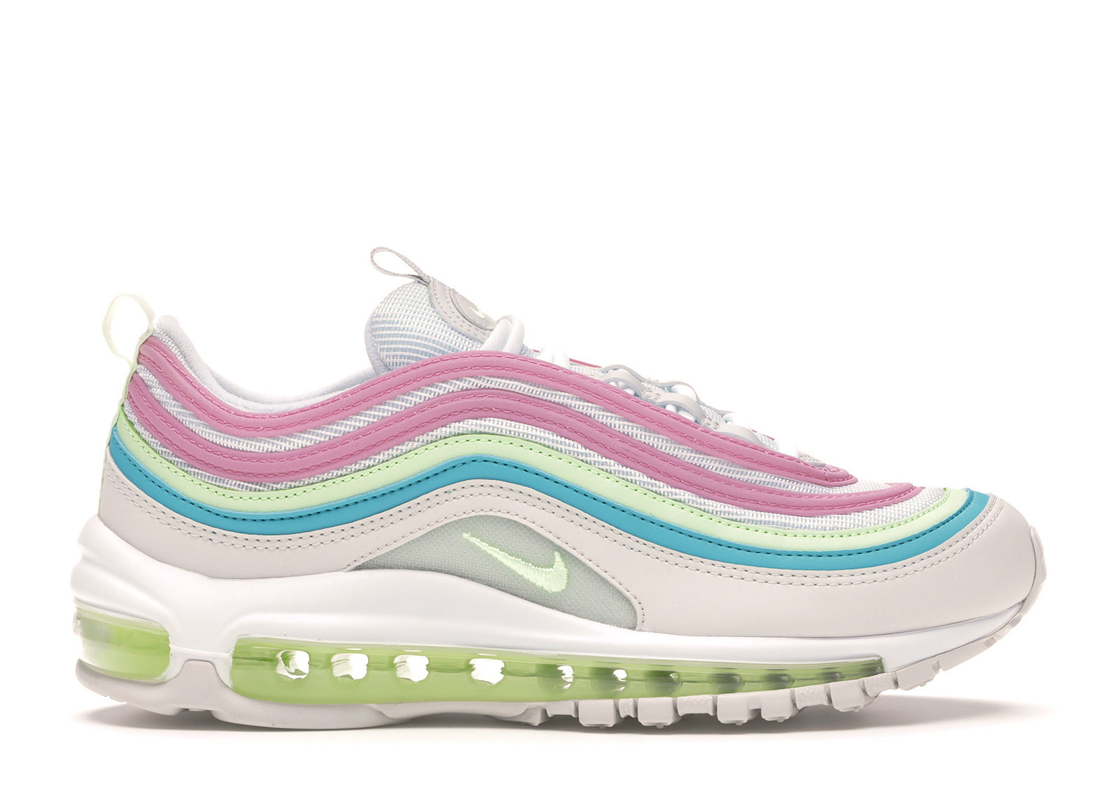 Nike Air Max 97 (Women's) Sneakers in White/Barely Volt/Platinum Tint | StockX