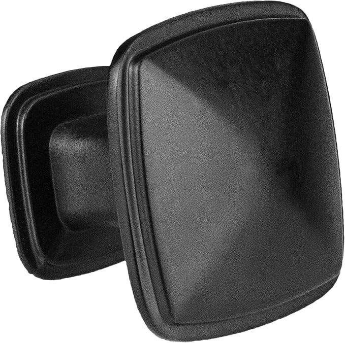 Black Square Kitchen Cabinet Knobs - 10 Pack of Drawer Handles Hardware | Amazon (US)