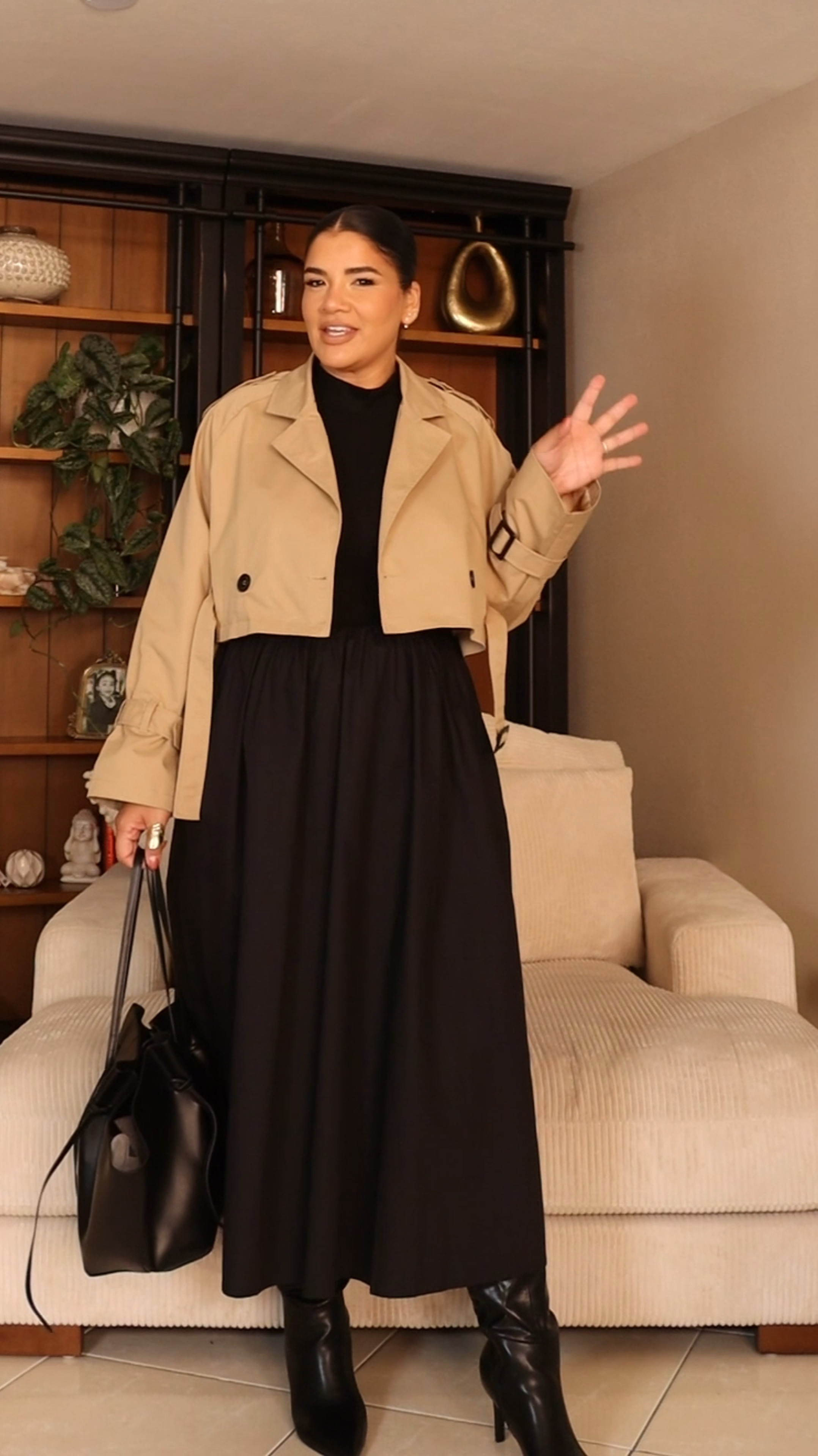 Work OR fall OOTD 🥰 wearing the large in both dress and jacket 

#LTKMidsize #LTKOver40 #LTKStyleTip