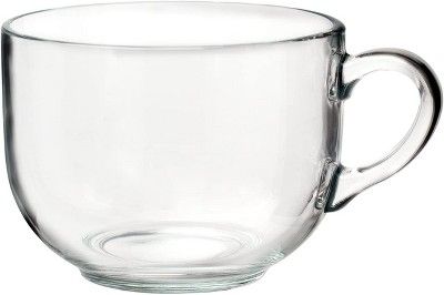 Amici Home Tazotta Coffee Mug, Tempered Clear Italian Glassware, Dishwasher and Microwave Safe, 2... | Target