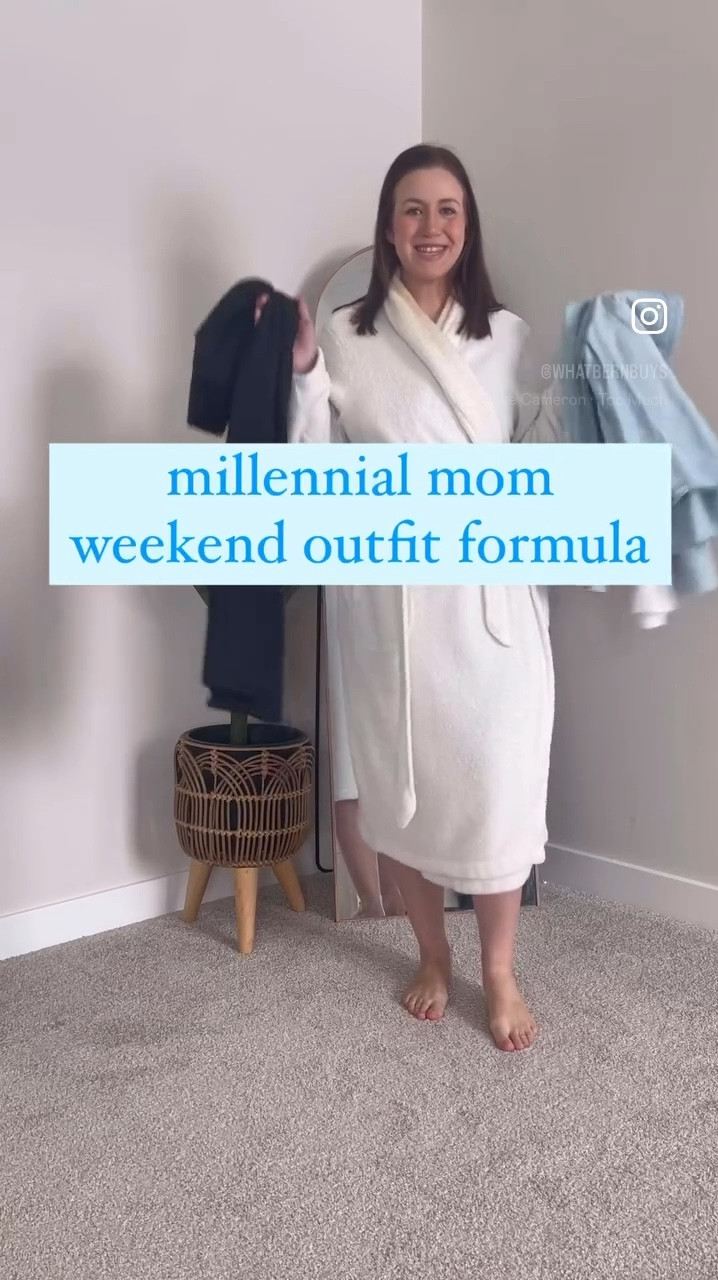 Weekend uniform: comfy, casual, cute! ✨ Watch me put together an easy spring outfit that’s perfect for mom life - because we need style and comfort. 🫡 

What do you think about this outfit? Give me a thumbs up or thumbs down in the comments. 🫶🏻

#momstyle #midsizefashion #springoutfit #momoutfit #weekendwardrobe

#LTKFindsUnder50 #LTKSeasonal #LTKMidsize