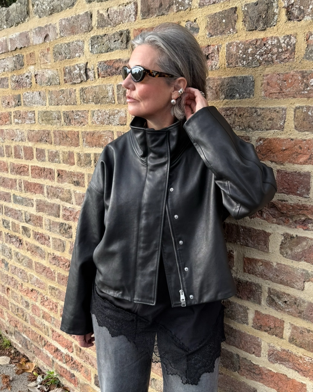 30% of Allsaints The best for leather jackets. 
I wear a 12/medium in them. 


#LTKluxury #LTKCyberWeek #LTKstyletip