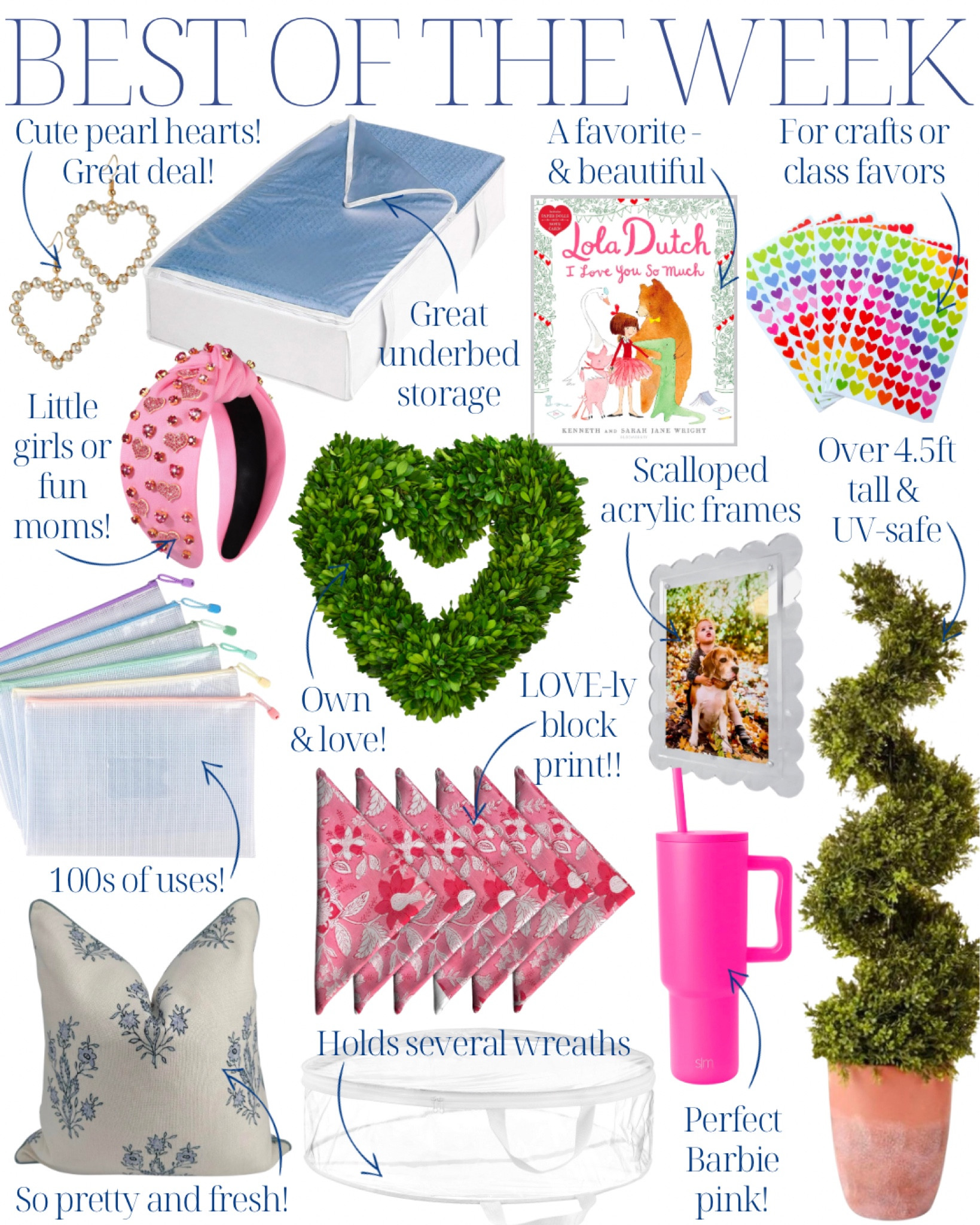 My best finds and best sellers from Amazon this week!

home decor | decor inspiration | decor inspo | living room | bedroom | coffee table | grandmillennial home | grandmillennial style | classic home | classic style | southern home | southern style | coastal living | southern living | southern charm | beach house | blue and white | chinoiserie | classics | traditional home


#LTKSeasonal #LTKfindsunder50 #LTKkids