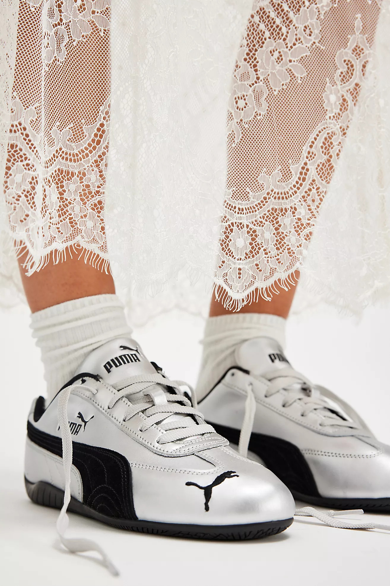 Puma Speedcat Metallic Sneakers | Free People (Global - UK&FR Excluded)