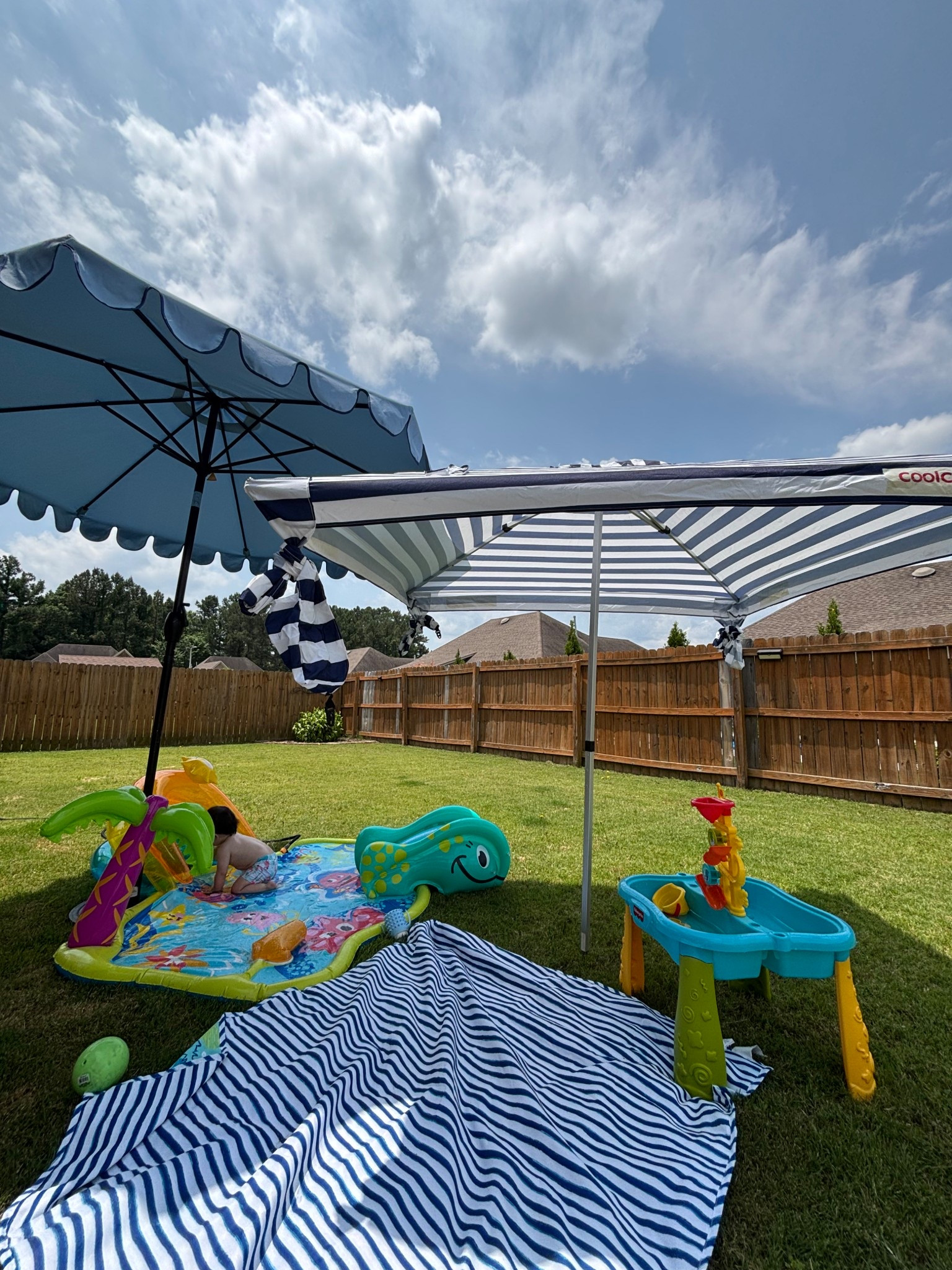 Our setup for these hot days! #summerfun #toddler #babythings 

#LTKKids #LTKBaby #LTKSummerEdit