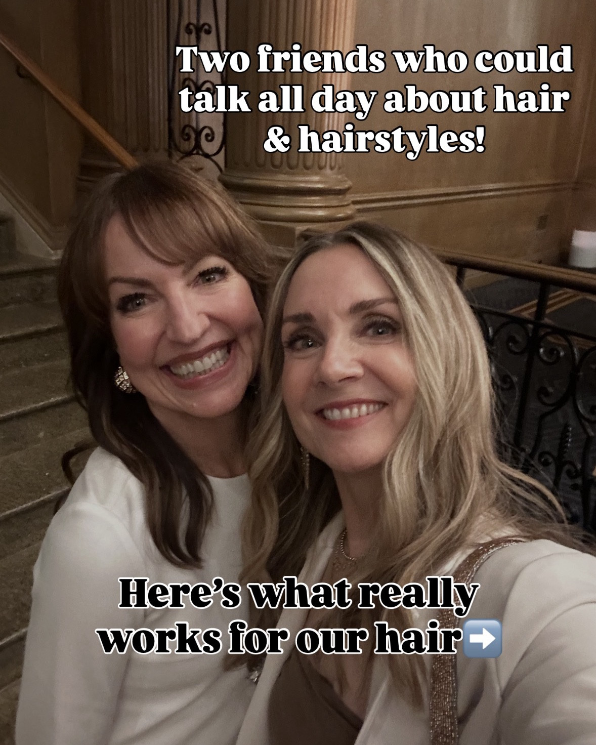 We’re not solving the world’s problems, but we are solving a bad hair day!👏🏼

We were determined to find solutions for our dry, damaged, and thinning hair and these products have done the trick!✨

Currentbody, hair growth, hair routine, healthy hair 

#LTKOver40 #LTKselfcare #LTKBeauty