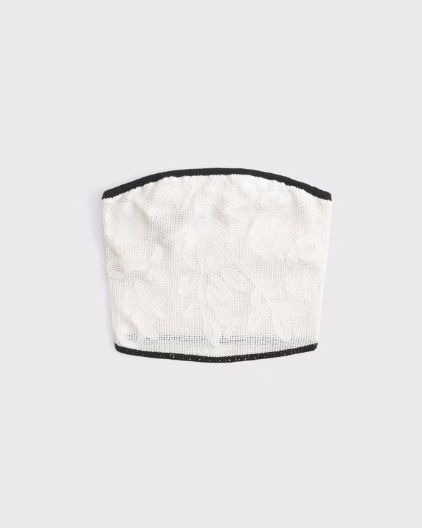 Crochet-Style Tube Top | Abercrombie & Fitch (US)