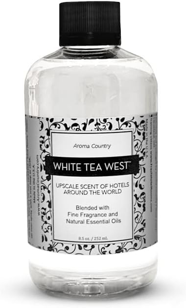 White Tea Essential Oil / Reed Diffuser Oil Refill (8.5 Fl. oz.) for Reed Diffusers, Electric Dif... | Amazon (US)
