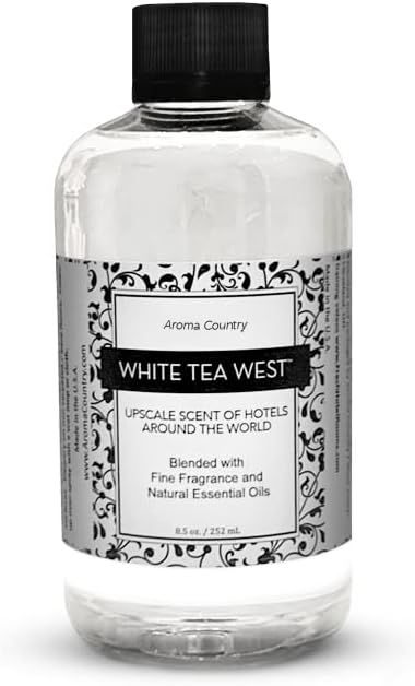 White Tea Essential Oil / Reed Diffuser Oil Refill (8.5 Fl. oz.) for Reed Diffusers, Electric Dif... | Amazon (US)