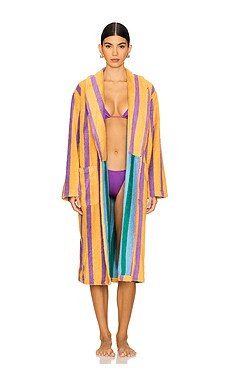 Dusen Dusen Stripe Bathrobe in Ronnie from Revolve.com | Revolve Clothing (Global)