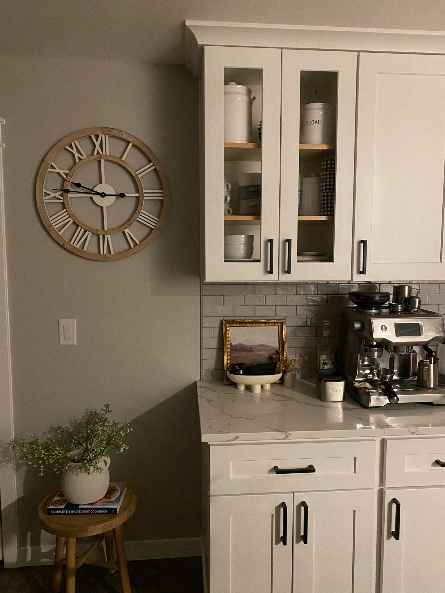 Neutral modern farmhouse traditional vintage kitchen home decor

Hearth and hand magnolia target studio McGee threshold 

Breville oracle coffee machine 

#LTKhome #LTKFind #LTKfamily