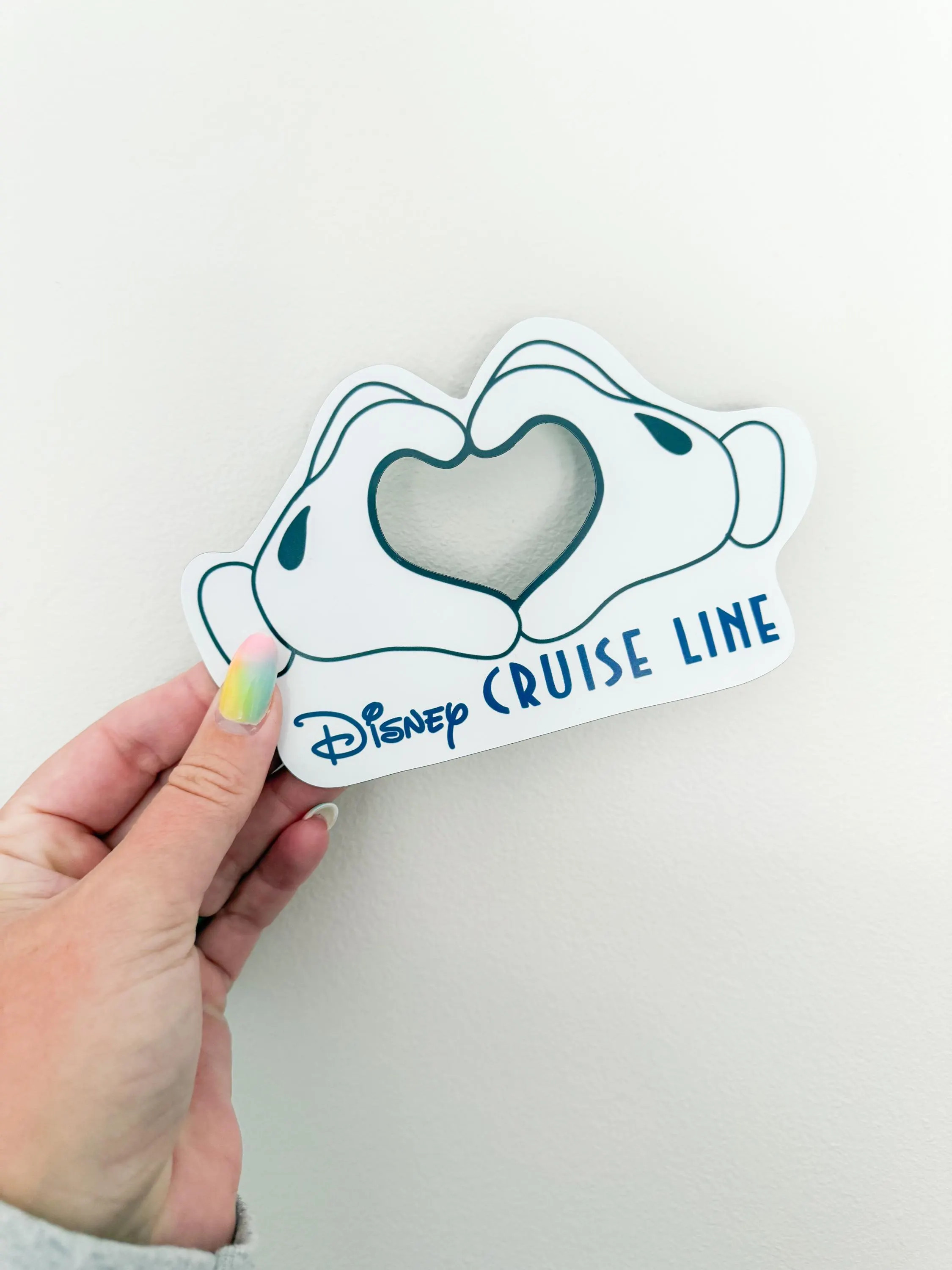 Disney Cruise Line Magnet | Mickey Hands Heart | Etsy (Global)