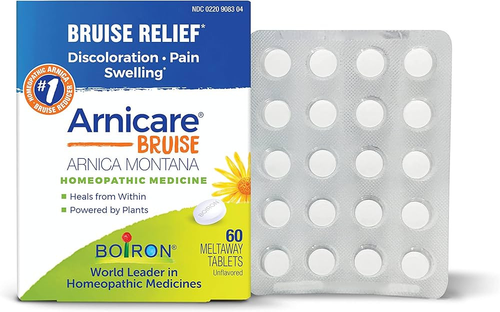 Boiron Arnicare Bruise for Relief of Pain or Swelling from Injuries, and Discoloration of Bruises... | Amazon (US)