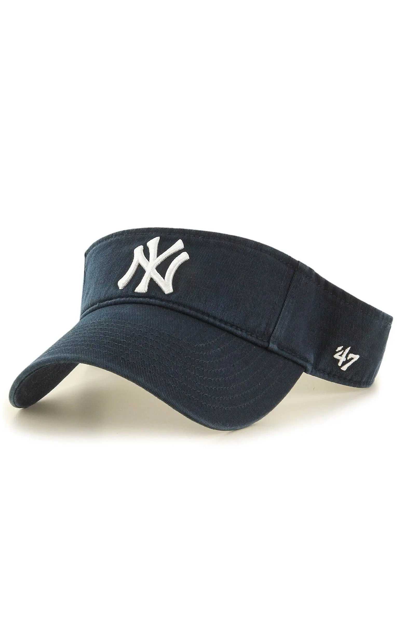 Men's '47 Navy New York Yankees Clean Up Adjustable Visor | Nordstrom