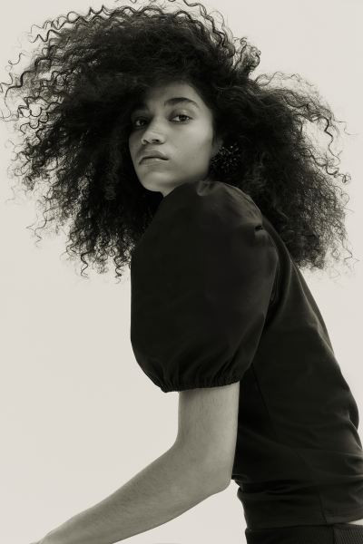 Puff-sleeved Top | H&M (US + CA)