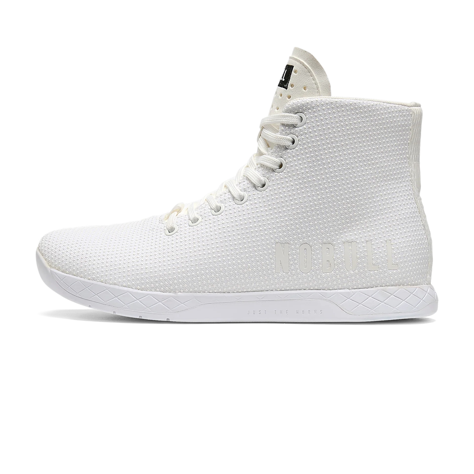 Women's White Outwork High-Top Shoes | NOBULL | NOBULL
