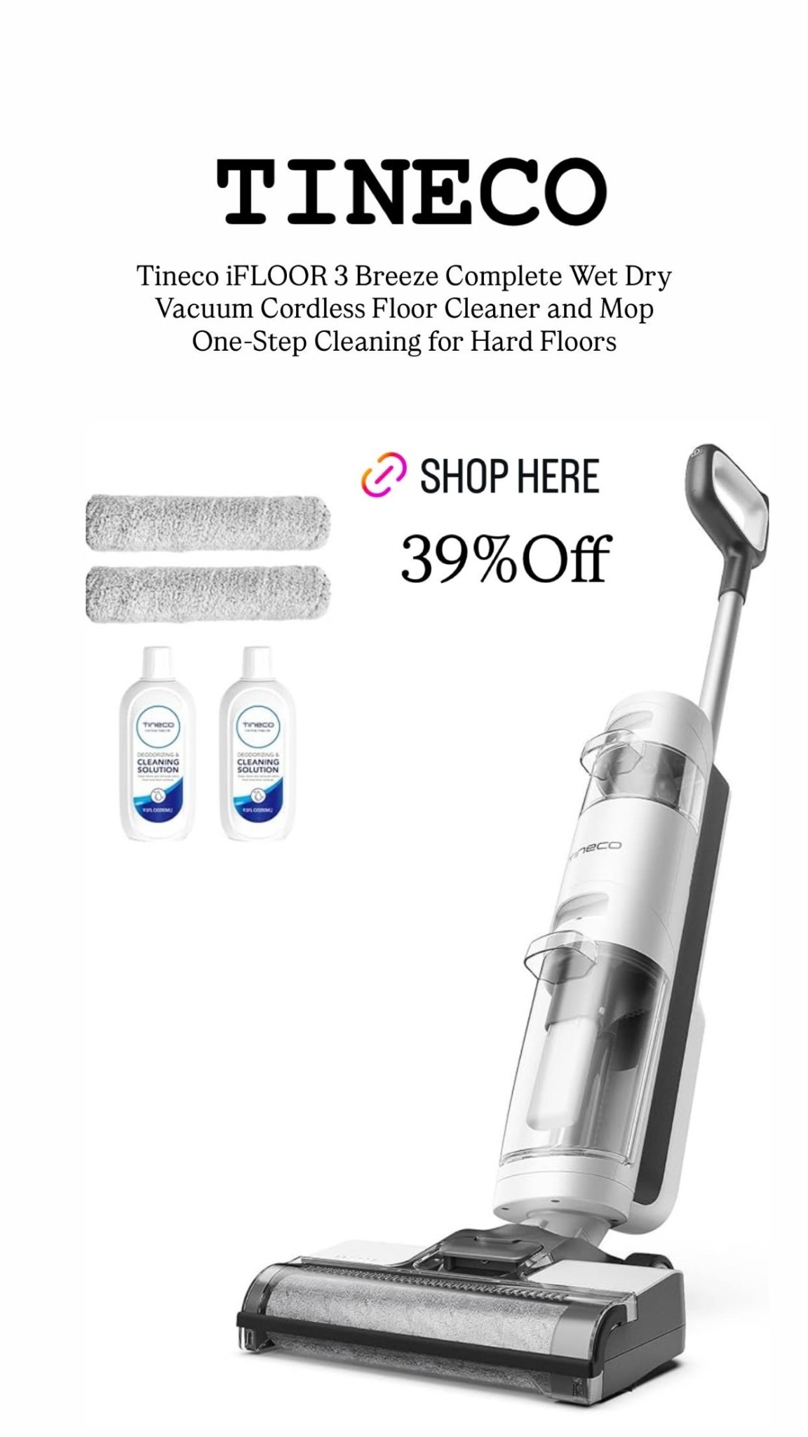 Follow and comment “Vacuum” below for a link ⬇️

This is one of my favorite vacuum that I have because of its durability and easy to use as a companion for cleaning the house. You must have this one I can guarantee you that it is the best.

#LTKHoliday #LTKmorningroutine