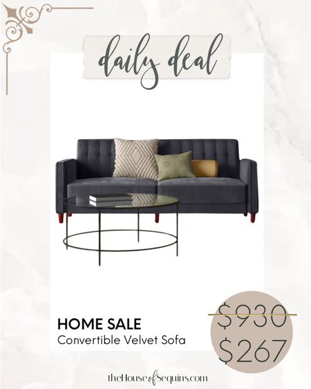 Shop Wayfair deals! Over 70% OFF this convertible sofa! 