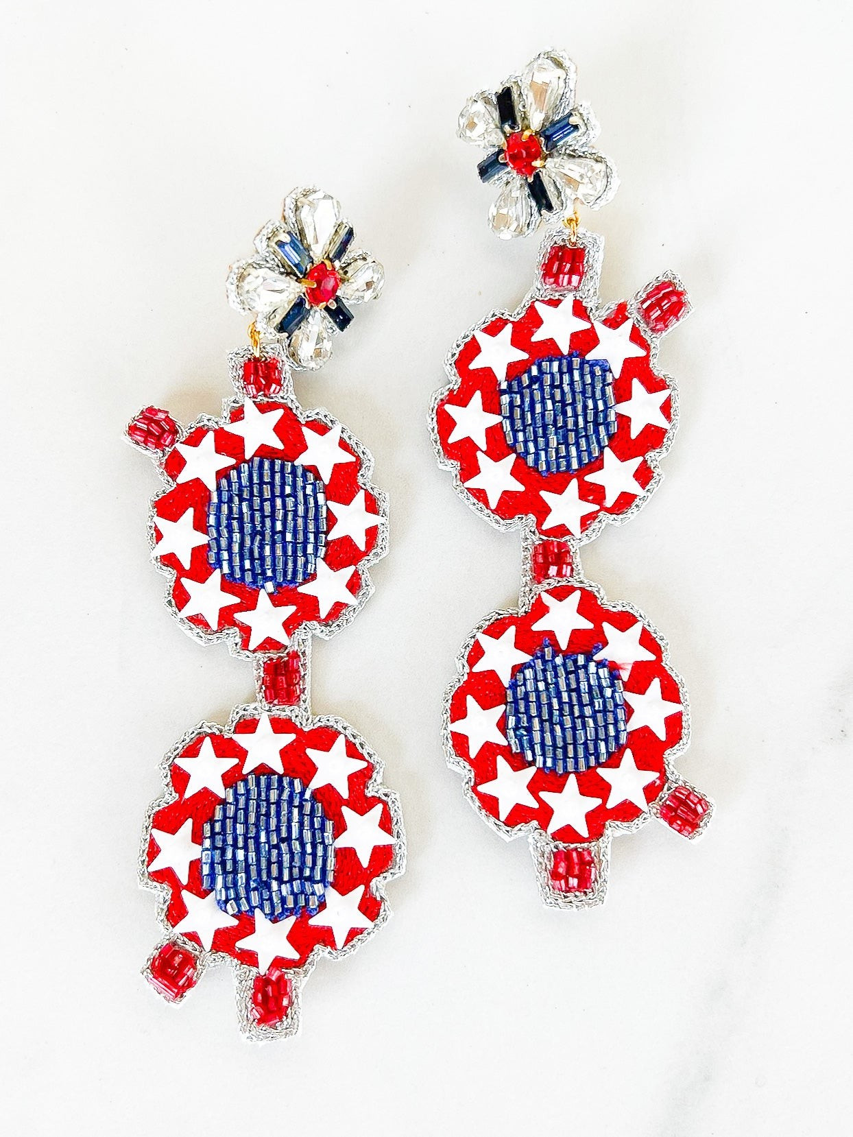 Born in the USA Sunnie Earrings | Dos Femmes, LLC